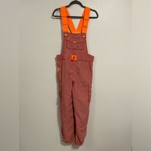 Free People Overalls Womens XS Pink/Orange Free Movement Morning Meadow Overalls